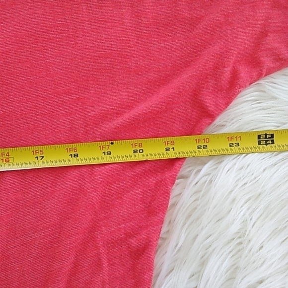 Allen Allen Dolman Sleeve Tunic in Coral - Picture 10 of 12